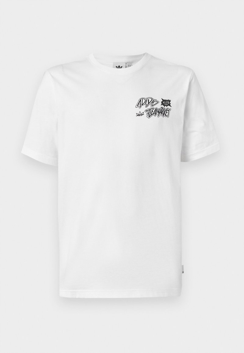 adidas Originals T-shirt print wit adidas Originals T-shirt print wit