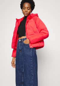 JJXX LISBON MOM - Traperice opuštenog kroja - dark blue denim