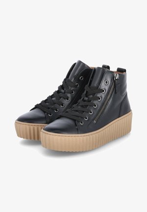 Gabor, Bottines à plateau - black