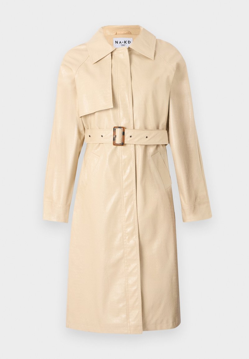 NA-KD Trenchcoat crème