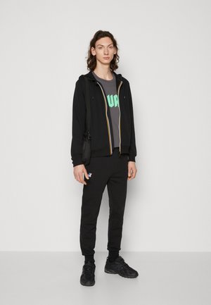 LE VRAI ARNEL UNISEX - Zip-up sweatshirt - black pure