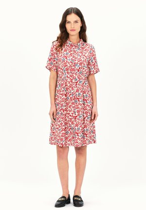 ROMEO - Shirt dress - rouge clair