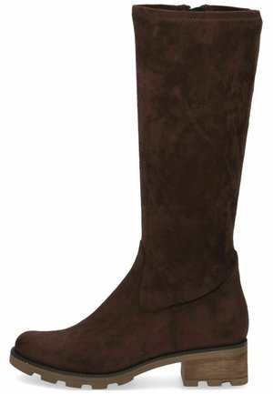 Stiefel - dk brn stretch