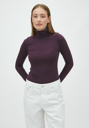 mbyM, INA - Long sleeved top - deep purple