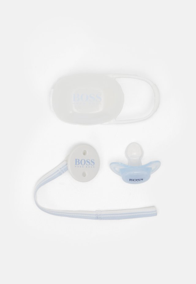 PACIFIER+CLIP+BOX BABY SET - Schnullerkette - pale blue