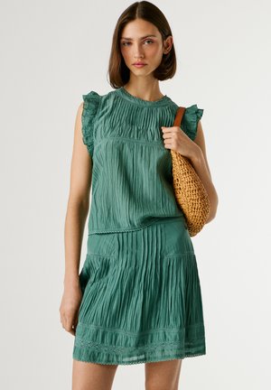 Pepe Jeans DEBORAH - Suknja A kroja - hydro green