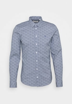 ARTHUR SMALL FLOWER - Camicia - navy blazer