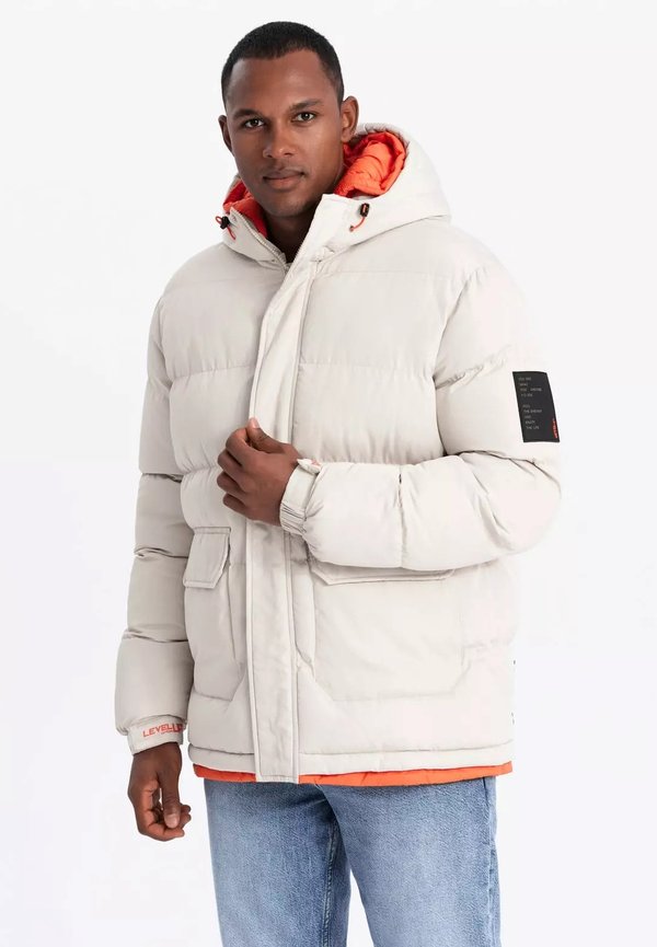 JACKET WITH DOUBLE HOOD - Winterjacke