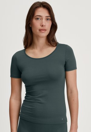 NATURAL COMFORT - Nachtwäsche Shirt - deep emerald green