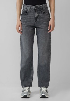 MID RISE - Jean droit - graphit