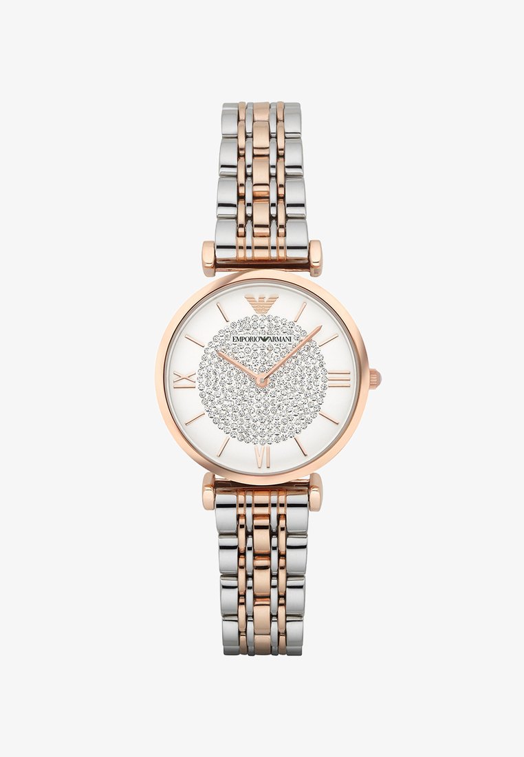 Emporio Armani - Montre - silver-coloured/rosegold-coloured, Agrandir