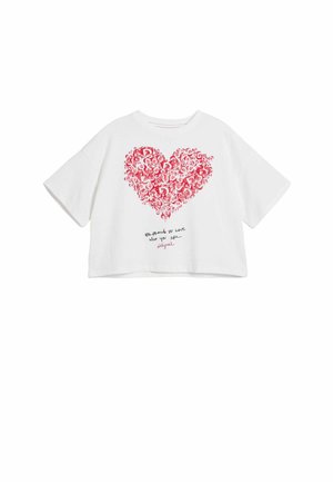 Tričko s potlačou - white