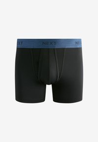 Next MOTION FLEX WEIGHT A-FRONTS 4 PACK - Uske bokserice - black bright metallic waistband