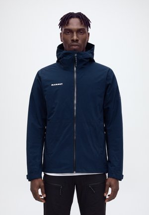 Mammut, LINARD HS THERMO HOODED - Хардшел яке - marine
