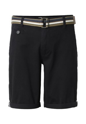 INDICODE JEANS, ROYLER - Lühikesed püksid - black
