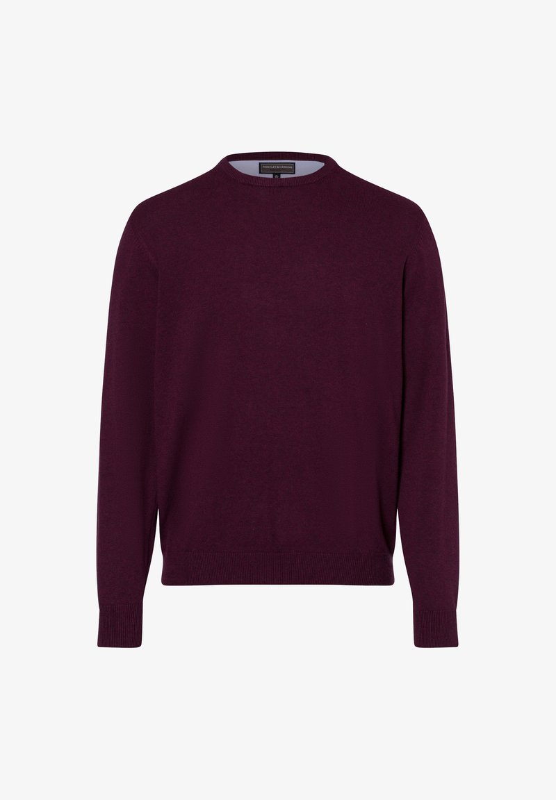 FINSHLEY & HARDING Trui - bordeaux