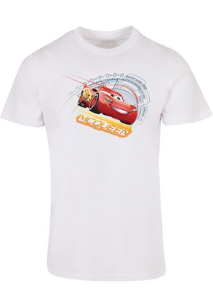 DISNEY CARS LIGHTNING MCQUEEN - Print T-shirt - white