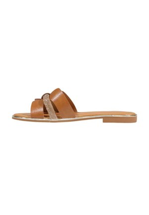 I AM, Sandalias planas - cuoio