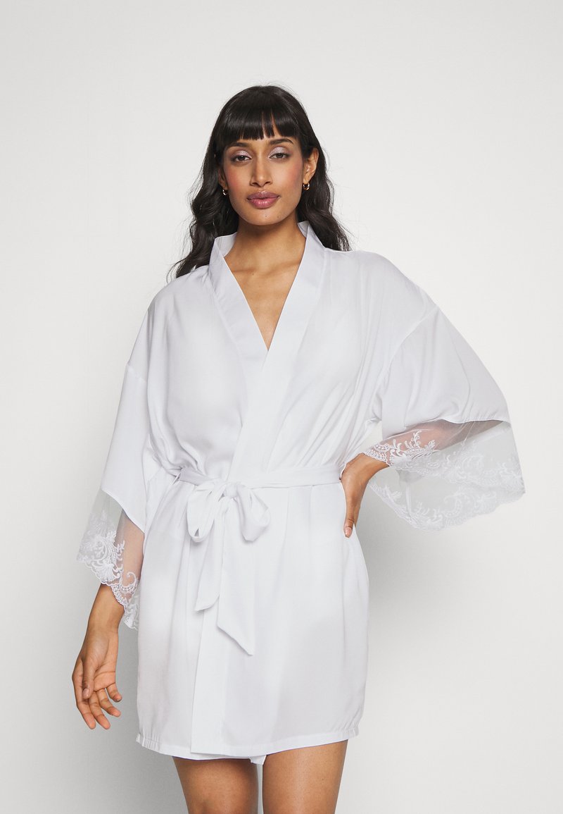 Bluebella MARSEILLE LUXURY KIMONO Dressing gown white Zalando.co.uk