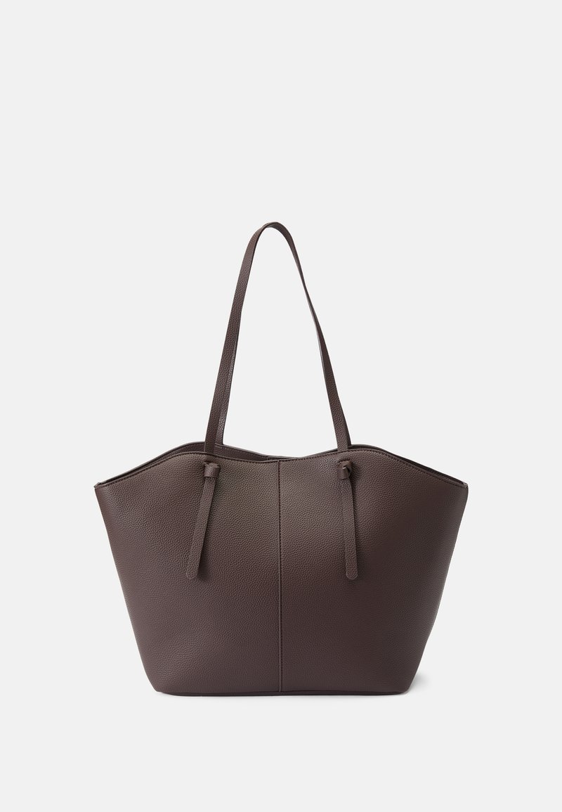Vero Moda VMSAGA KNOT - Tote bag - coffee bean/brown - Zalando.co.uk