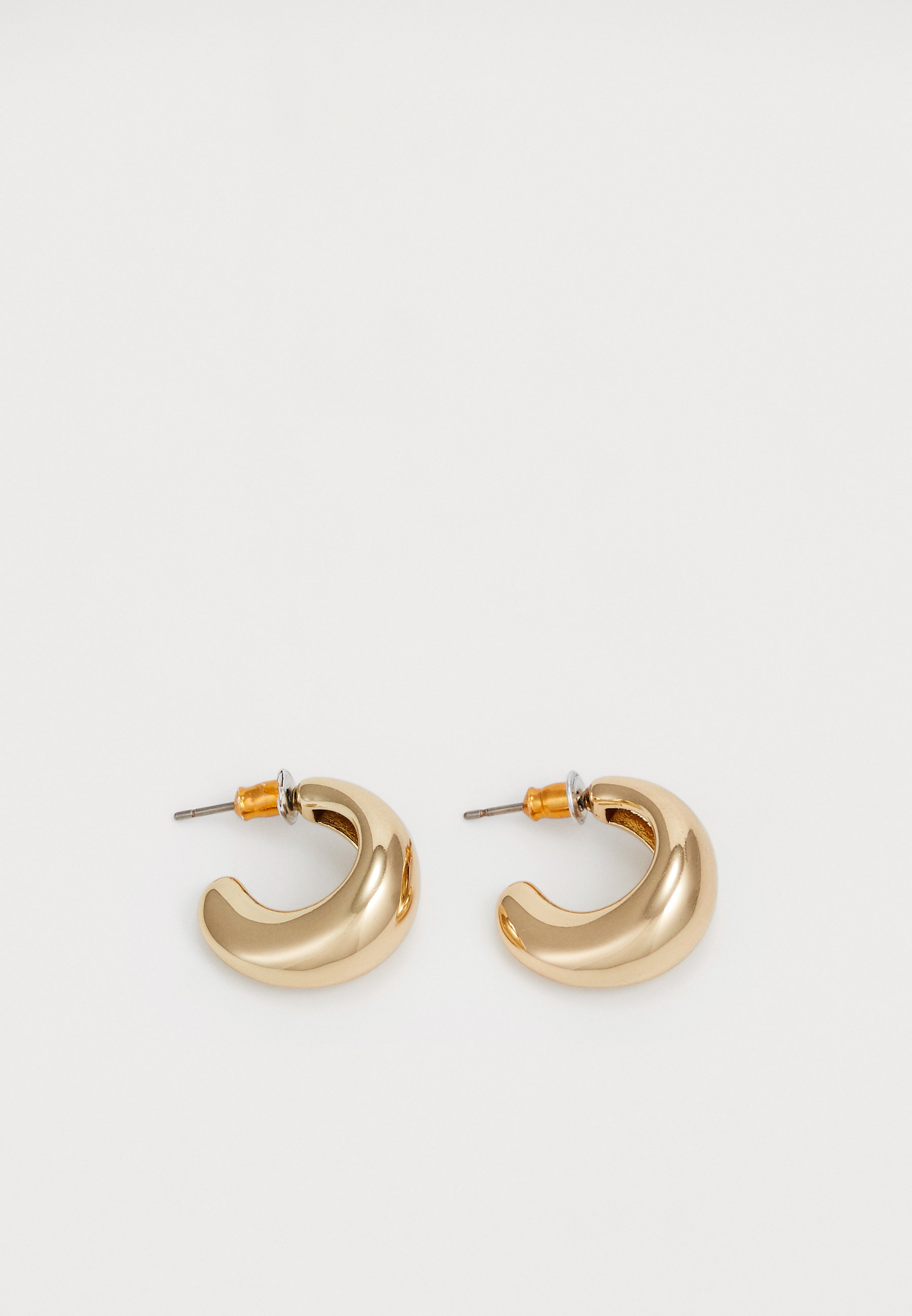 DKNY PUFFY HOOP Earrings gold-coloured