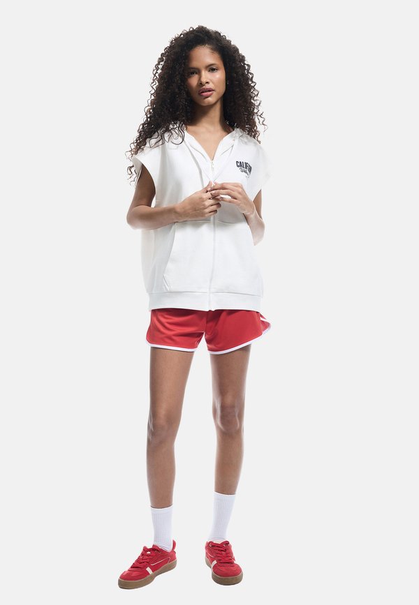 ZIPPERED  - Kapuzenpullover - beige