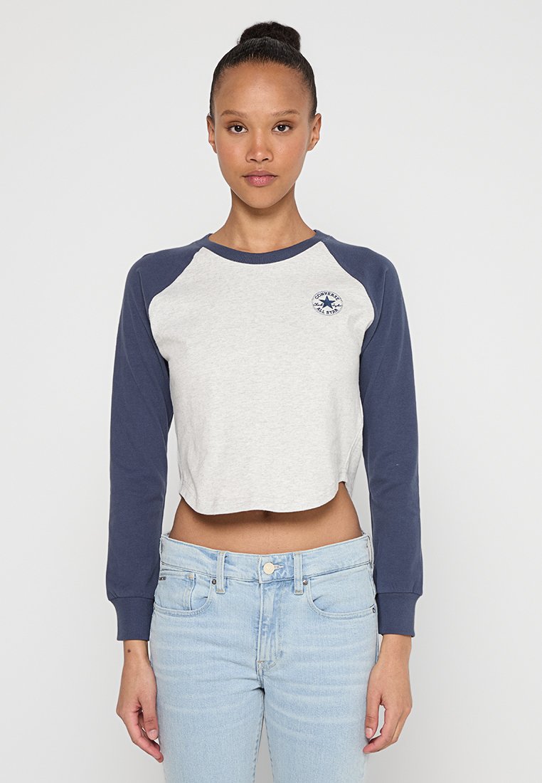 Converse Longsleeve lichtgrijs