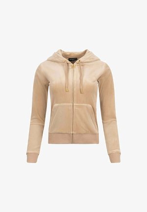 CLASSIC HOODIE HW - Sweat zippé - caramel