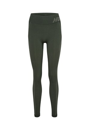 CHRISTEL SEAMLESS  - Tights - climbing ivy seagrass melange