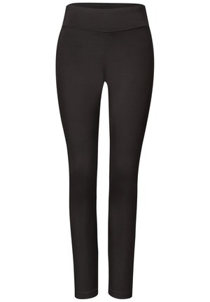 Street One, THERMO-LEGGINGS IM SKINNY FIT - Legging (type pantalon) - black coffee