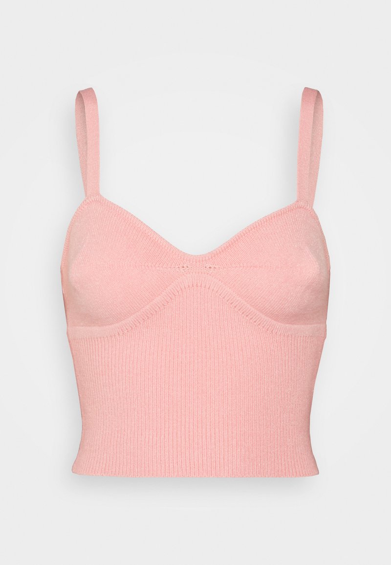 Missguided Top donkerroze