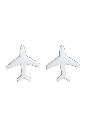 AIRPLANE STUDS - Øreringe - silberfarben