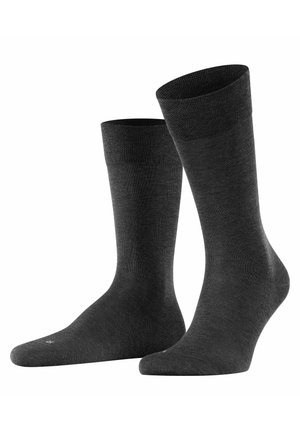 FALKE SENSITIVE MALAGA - Socken - anthracite mel