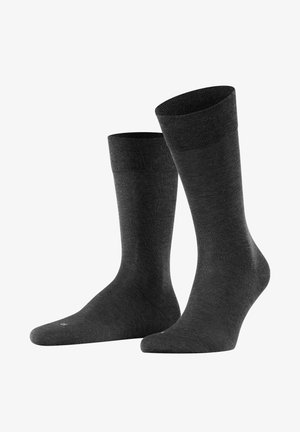 SENSITIVE MALAGA SOFT-TOP SUITABLE FOR DIABETICS - Socks - anthracite mel