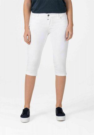 TIMEZONE CAPRI TIGHT ALEENATZ 3/4 - Jeans Shorts - weiß