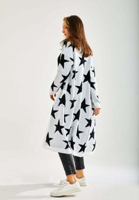 Liquorish STAR LONG - Cardigan - white