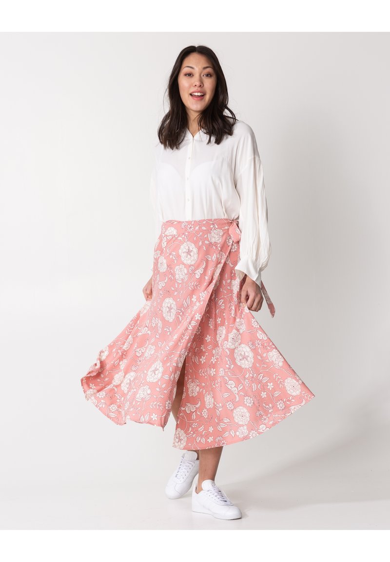 Damen Jeansröcke | Indiska HAITIWickelrockpink - VT05731 Damen Jeansröcke | Indiska HAITIWickelrockpink - VT05731
