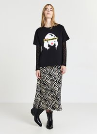 Calliope BLONDIE - T-shirt con stampa - ultrablack