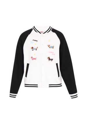 Bomberjacke - black offwhite