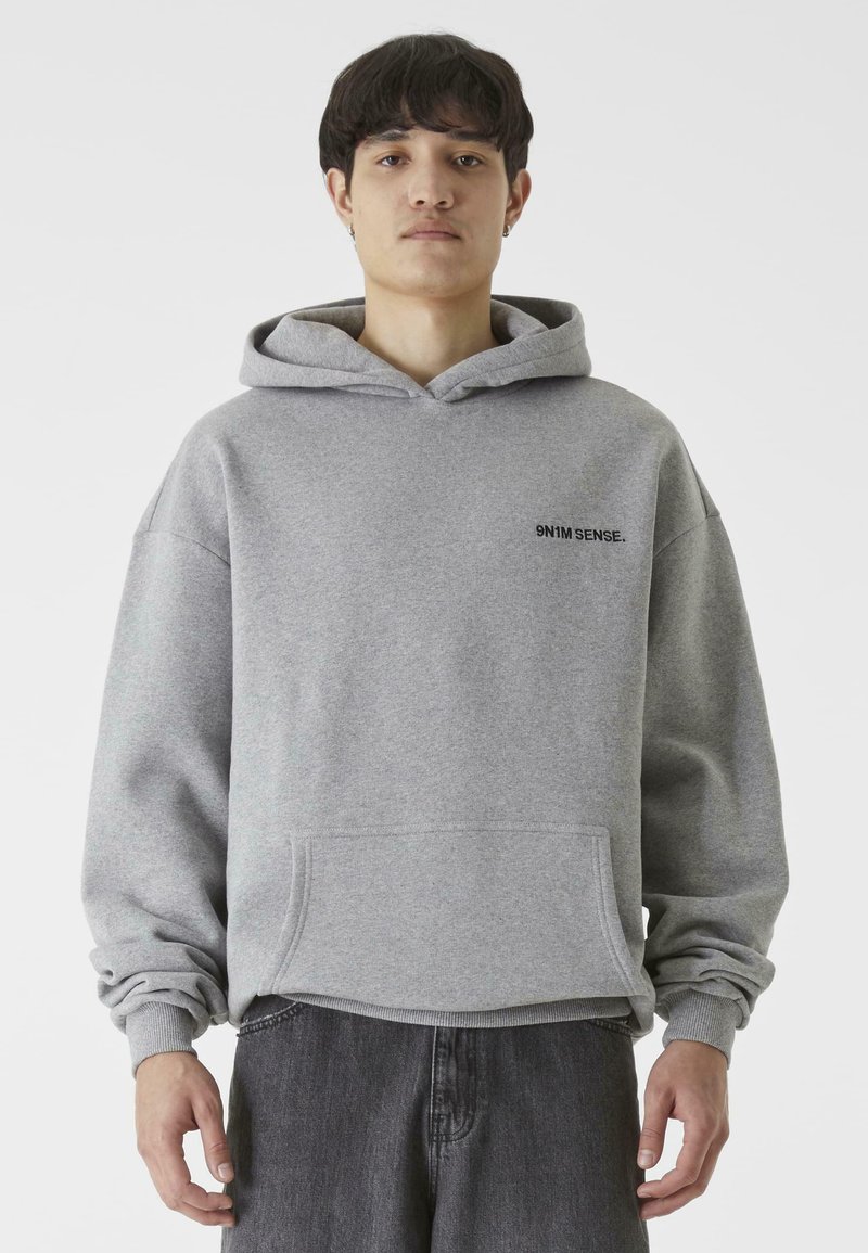 9N1M SENSE ESSENTIAL HOODIE - Kapucni - lightgrey