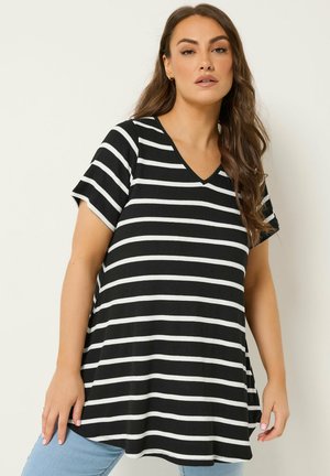 Yours Clothing, PLUS SIZE T-SHIRTS - T-Shirt print - black