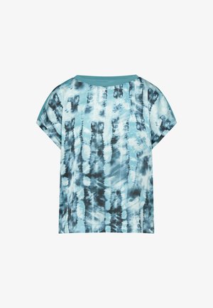 comma casual identity, Print T-shirt - türkisblau