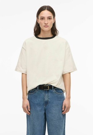 OVERSIZED RUNDHALS - T-shirts basic - birch