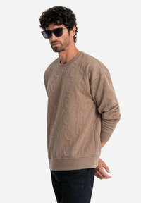 Ombre Sweatshirt - beige