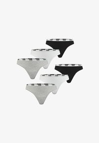 Ausgewählt, schwarz grau melange weiß