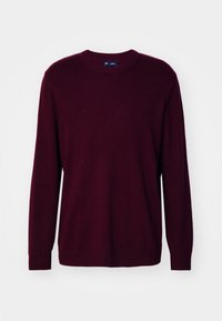 CASHSOFT CREW - Trui - noir red