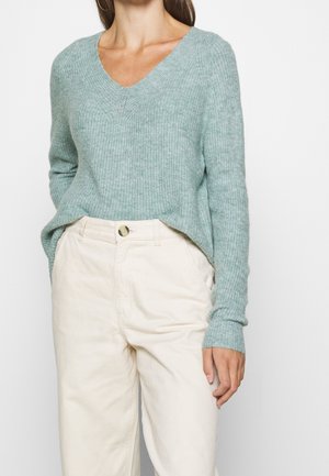 JDY Pullover - mottled green