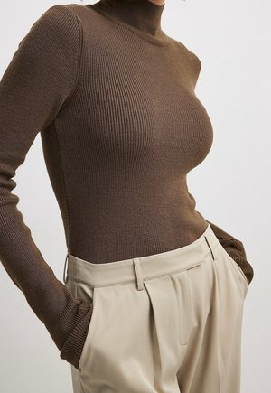 Jersey de punto - brown