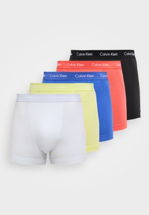 TRUNK COTTON STRETCH 5 PACK - Krátke boxerky - green bloom/dazzling blue/black