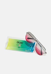 QUAY AUSTRALIA HIGH KEY - Óculos de sol - silver-coloured/pink